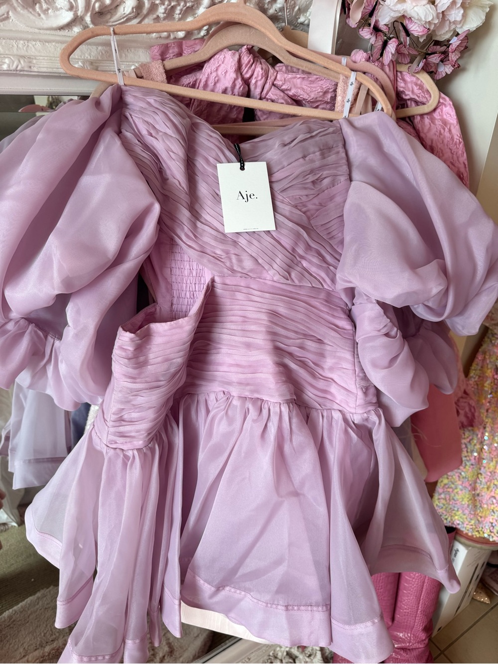 (NWT) Aje Myriad Cut Out Mini Dress - Picture 8 of 10